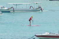 Tagesbeschäftigung, Stand Up Paddling und Zugucken.